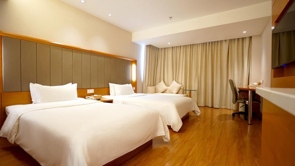 Ji Hotel Shanghai Railway Station West Tianmu Road Kültér fotó